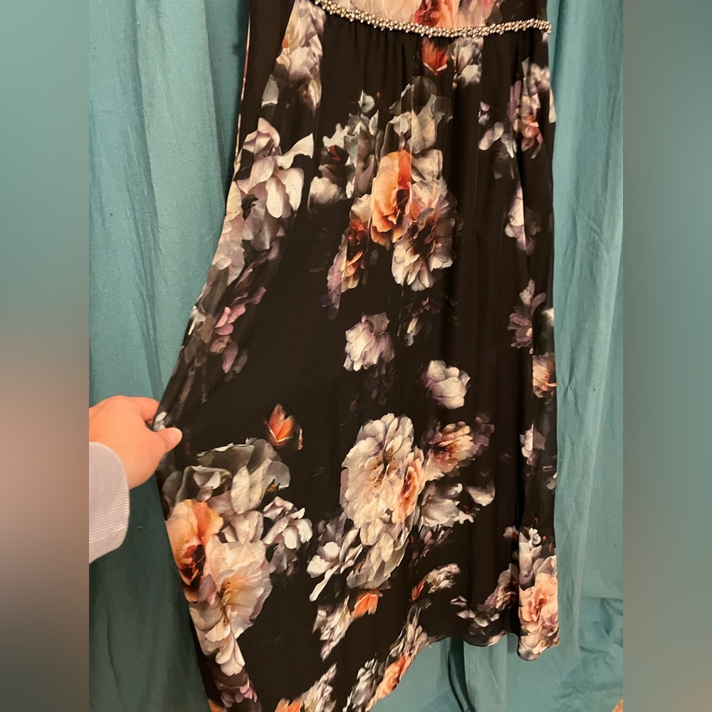 Flowy and Floral Maxi Dress